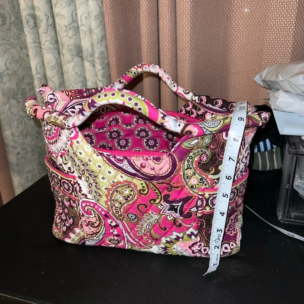 Vera Bradley Fuchsia and Plum Floral Design